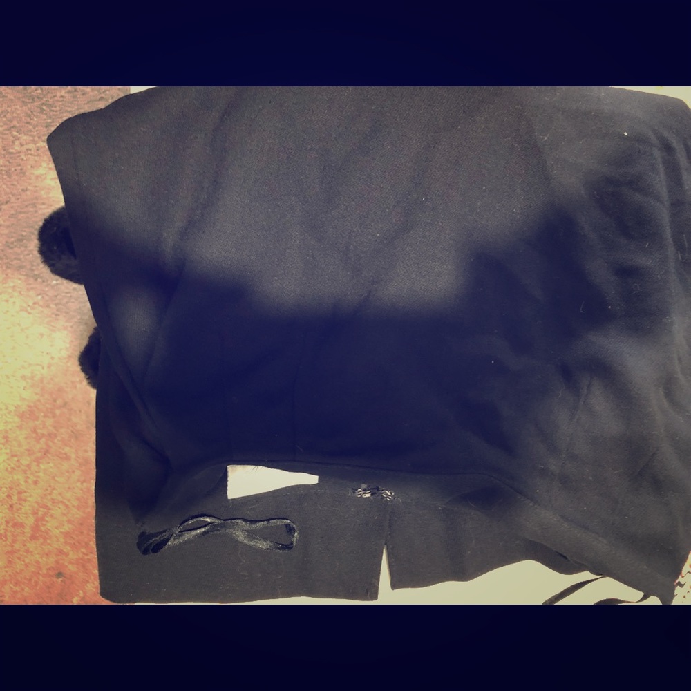 Size 8 black pencil skirt